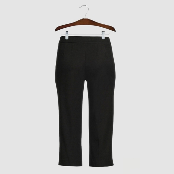 Women's Mid-Rise Woven Capri Pants - Picture 2 of 2